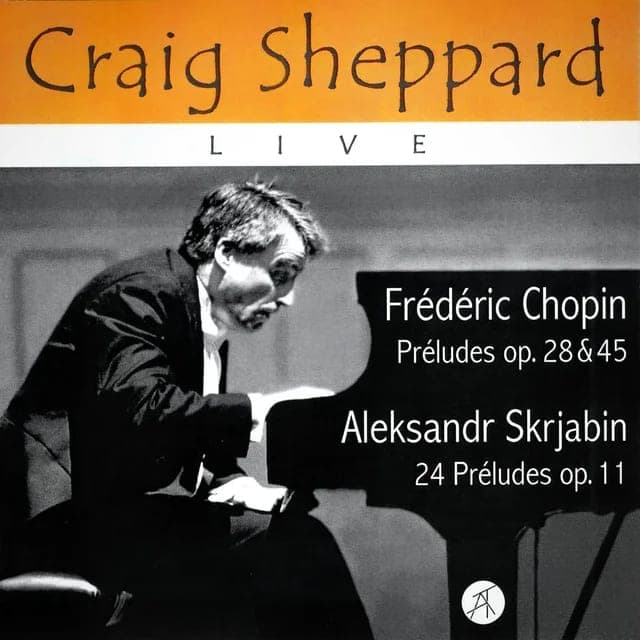 Chopin and Scriabin Preludes album cover